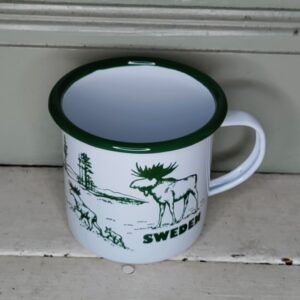 Emaljmugg älg 35cl