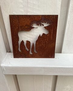 skylt älg Lind Decoration